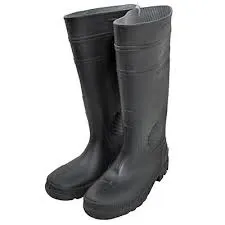 BOTA HULE NEGRA S/C # 4 ALTURA 40 CMS