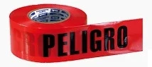 [LIZPELIG-X] ROLLO CINTA PELIGRO P/ACORDONAR 305 MTS