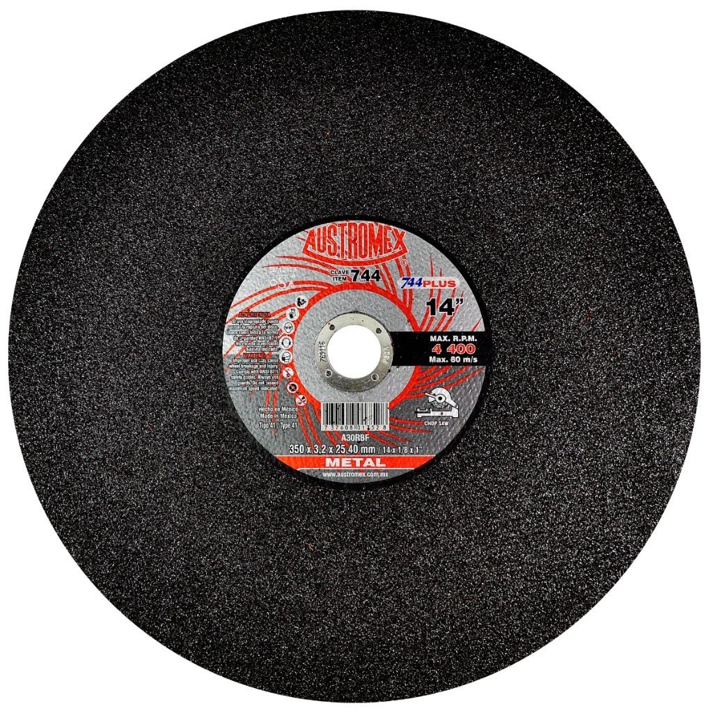 [744-X] DISCO CORTE # 744 14X1/8 X 1