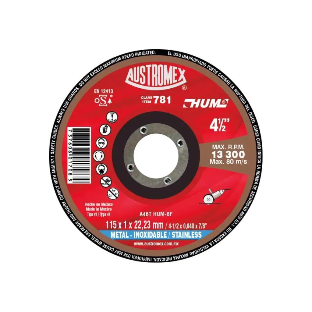 DISCO CORTE #781 4 1/2X3/64