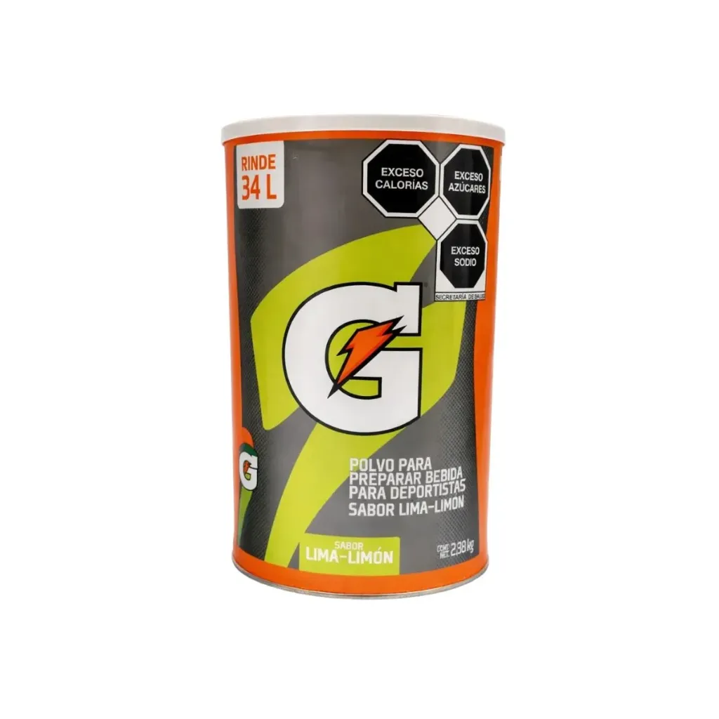 POLVO GATORADE 2.38Kg LIMON