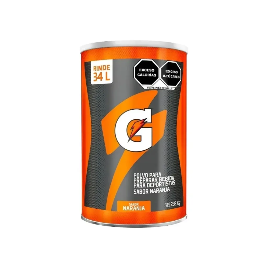 POLVO GATORADE 2.38Kg NARANJA