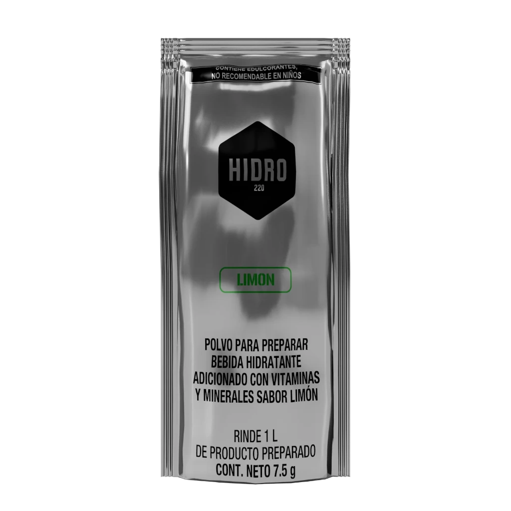 BOLSA 220 HIDRO 1 LITROS LIMON