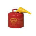 BIDON ROJO 5 GAL C/EMBUDO UI50FS EAGLE