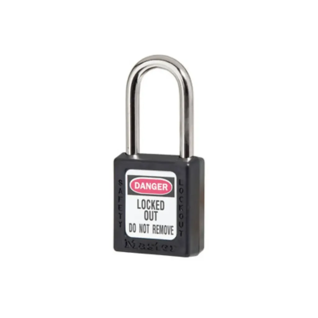 CANDADO NEGRO DE BLOQUEO MASTERLOCK