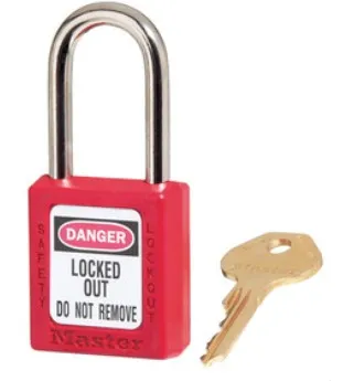 [410RED-X] CANDADO ROJO DE BLOQUEO MASTERLOCK