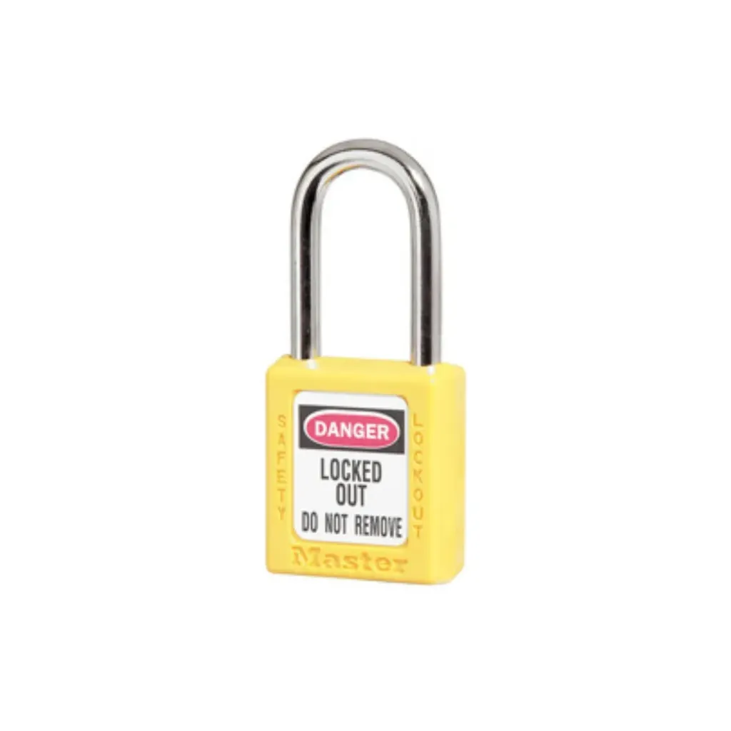 CANDADO AMARILLO DE BLOQUEO MASTERLOCK