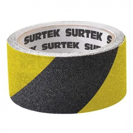 [137369-X] CINTA ANTIDERRAPANTE AMARILLO-NEGRO 5M