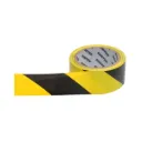 CINTA SEÑAL 18M NEGRO-AMARILLO 2" X 18 M