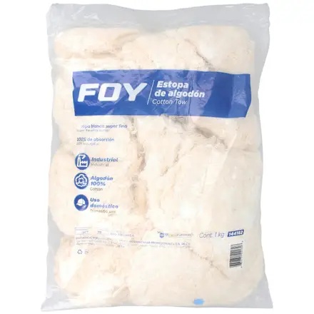 ESTOPA DE ALGODON 1 Kg
