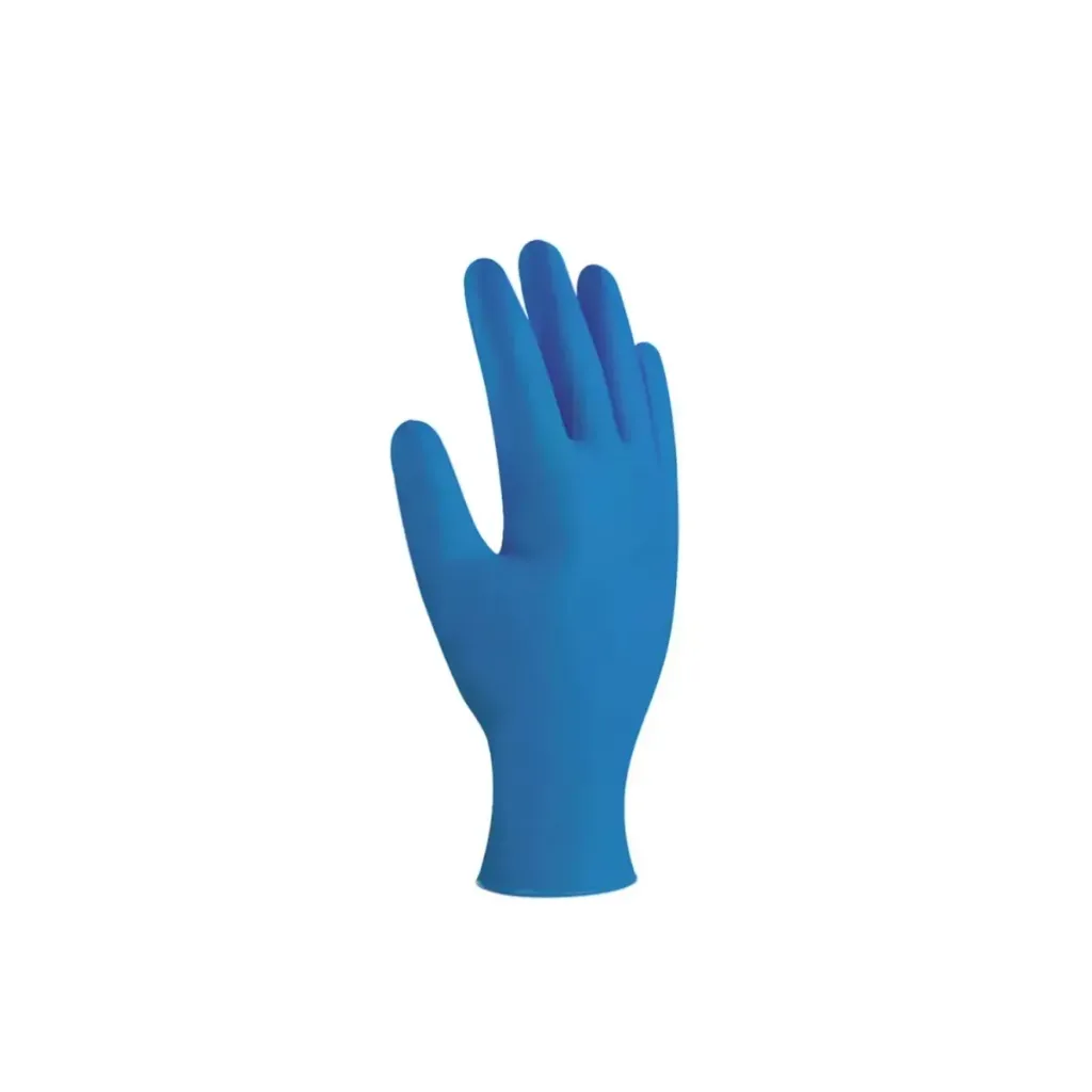 GUANTE NITRILO DESECHABLE AZUL T-G