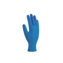 GUANTE NITRILO DESECHABLE AZUL T-G