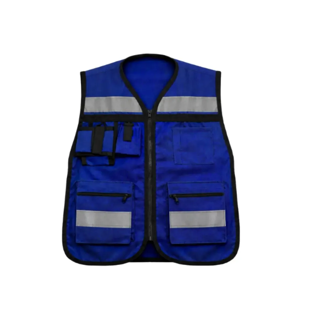 [BYCHTBAR-X] CHALECO BRIGADISTA AZUL REY UNITALLA