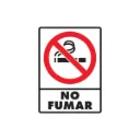 LETRERO "NO FUMAR" 30X40 CMS