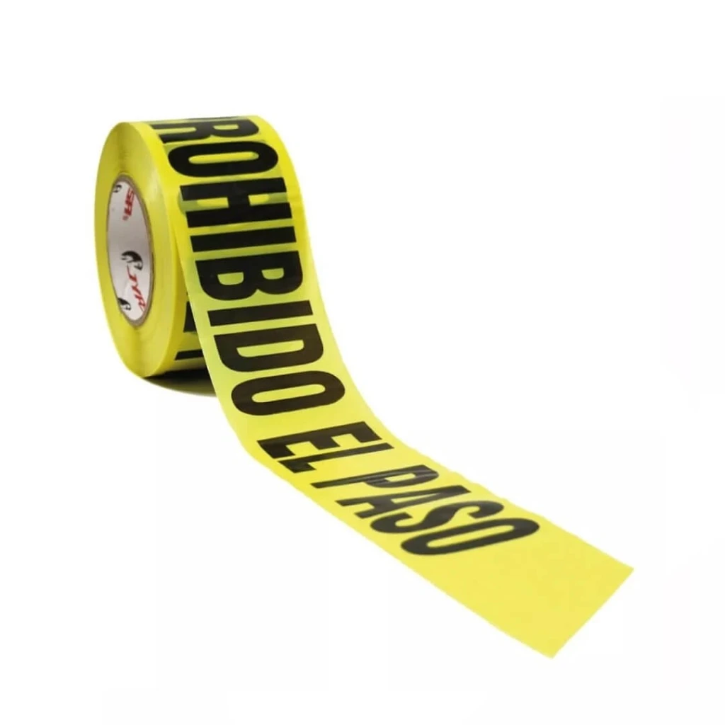 [LIZPROHI-X] ROLLO CINTA PROHIBIDO EL PASO P/ACORDONAR