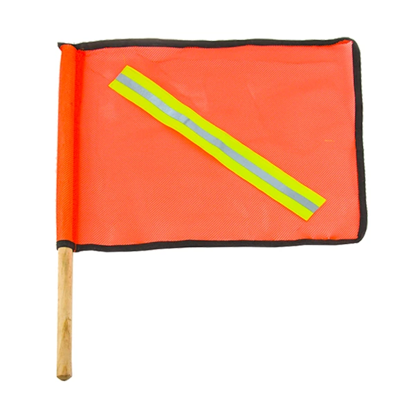 [OMEBANCR-X] BANDERA MALLA C/REFLEJANTE NARANJA