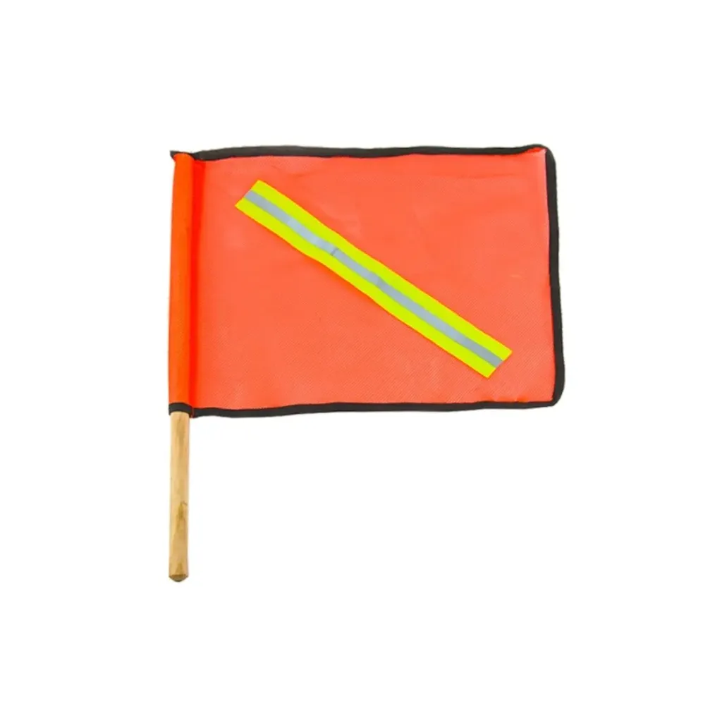 BANDERA MALLA C/REFLEJANTE NARANJA