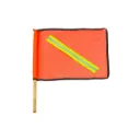 BANDERA MALLA C/REFLEJANTE NARANJA