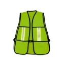 CHALECO MALLA VERDE C/REFLEJANTE