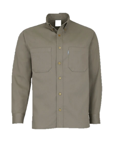 CAMISA BEIGE 100% ALG. T-38