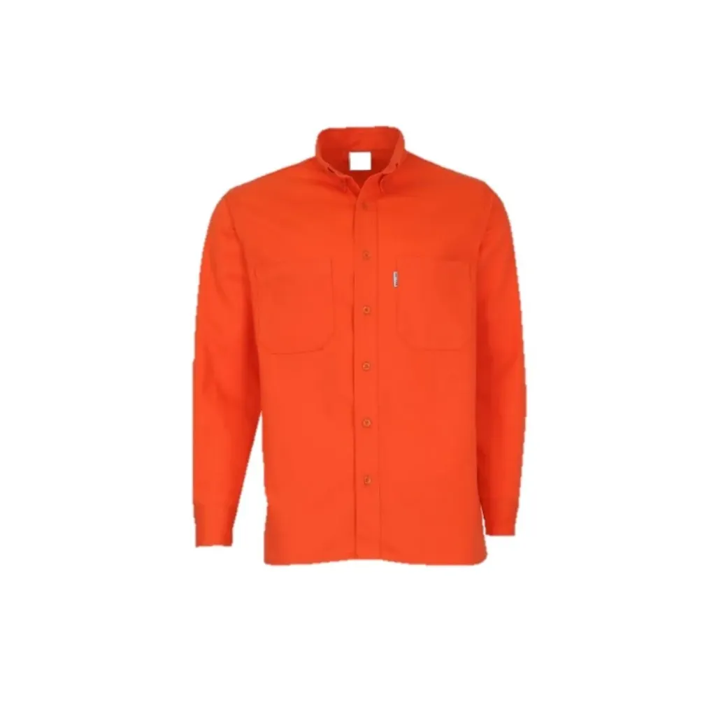 CAMISA NARANJA 100% ALG.T-50