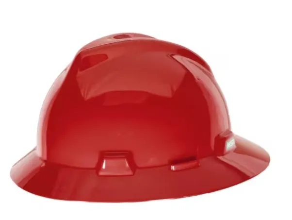 [MSACAMAR-X] CASCO ROJO ALA ANCHA MATRACA 10032991