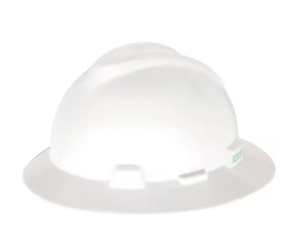CASCO BLANCO ALA ANCHA MATRACA M2303541F