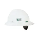 CASCO BLANCO ALA ANCHA MATRACA M2303541F