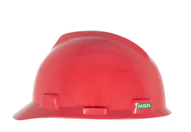 CASCO ROJO MATRACA M2303531ARF MSA