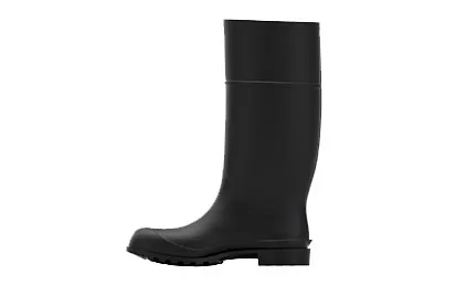 [GALBHNC7-X] BOTA HULE NEGRA C/C # 7 GALGO 40 CM