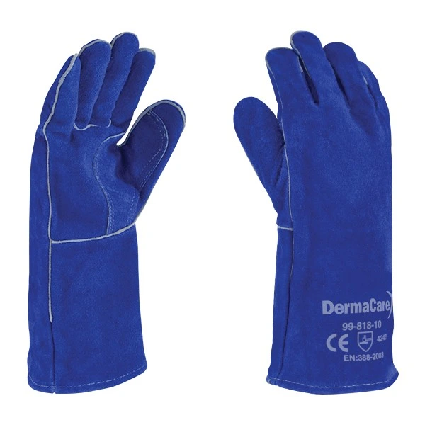 [OMEGUASA-X] GUANTE SOLDADOR AFELPADO AZUL 99-818