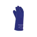 GUANTE SOLDADOR AFELPADO AZUL 99-818