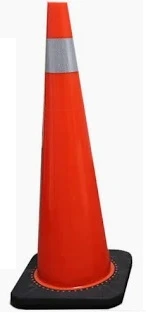 [OMECOR91-X] CONO SEÑALAMIENTO C/1 REFLEJANTE 91 CM