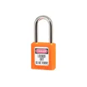 CANDADO NARANJA DE BLOQUEO MASTERLOCK