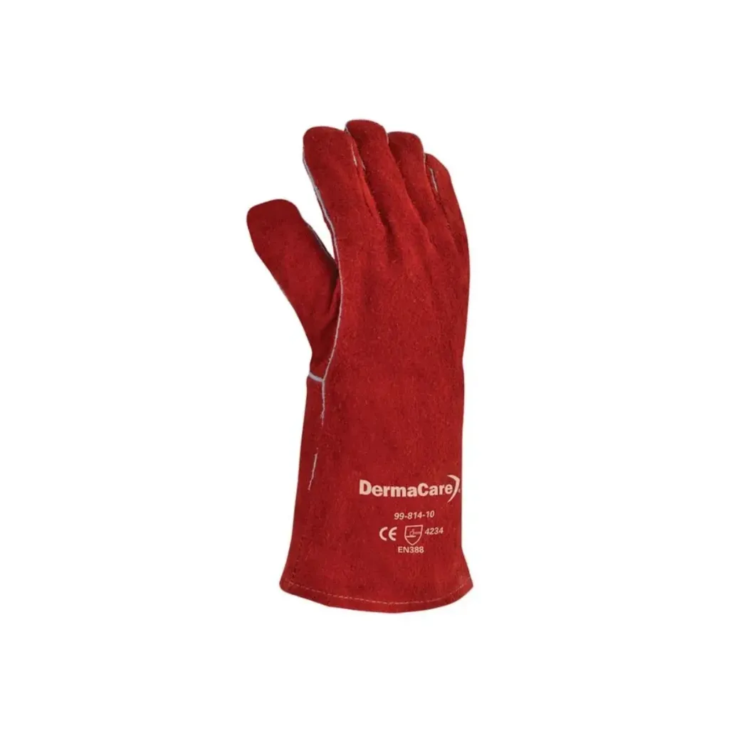 [OMEGUASR-X] GUANTE SOLDADOR AFELPADO ROJO 99-814