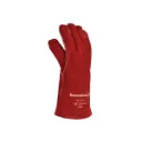 GUANTE SOLDADOR AFELPADO ROJO 99-814