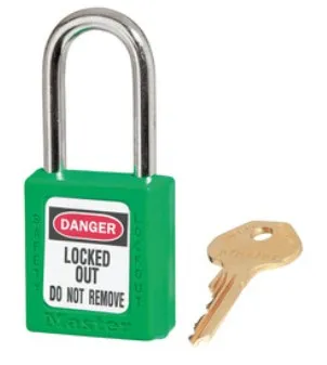 CANDADO VERDE DE BLOQUEO MASTERLOCK