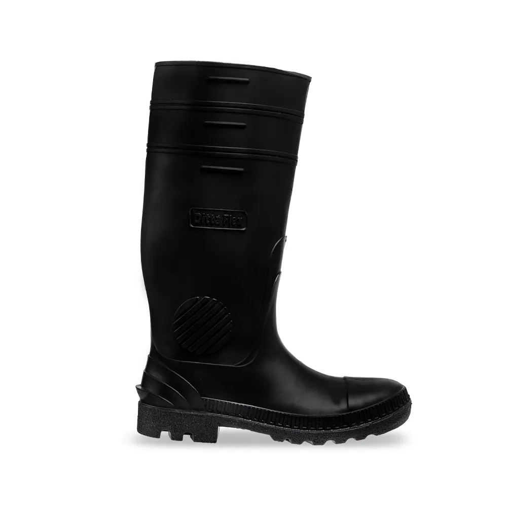 [BATBHNC5-X] BOTA HULE NEGRA C/C # 5 DITA
