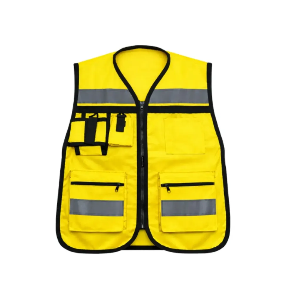 CHALECO BRIGADISTA AMARILLO UNITALLA
