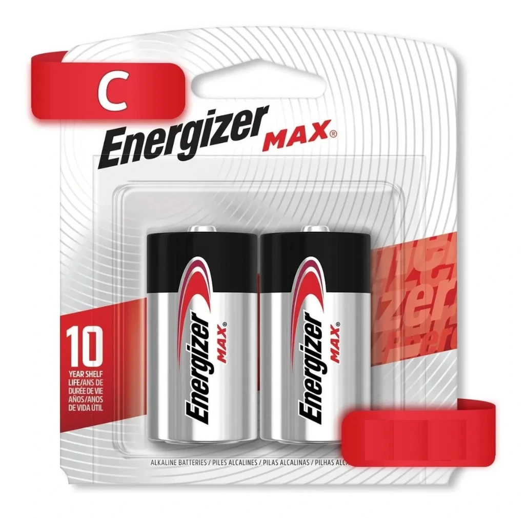 [E93BP-2-X] PILA ALCALINA C C/2 Pieza ENERGIZER