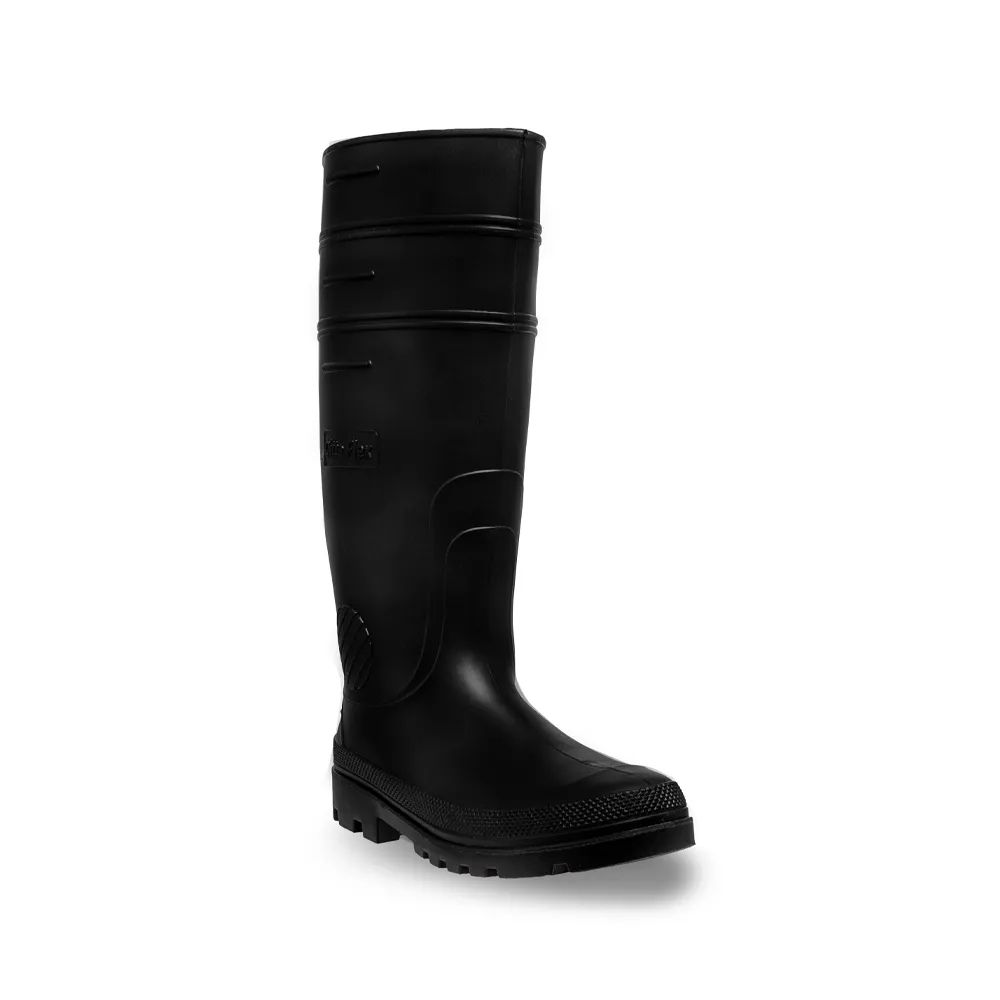[BATBHNS0-X] BOTA HULE NEGRA S/C # 10 ALTURA 40 CMS