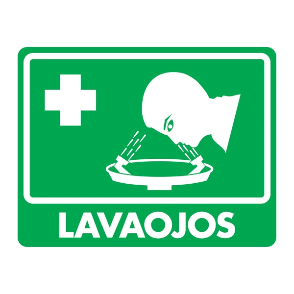 [EXTLELAV-X] LETRERO "LAVAOJOS" 20X25 CMS