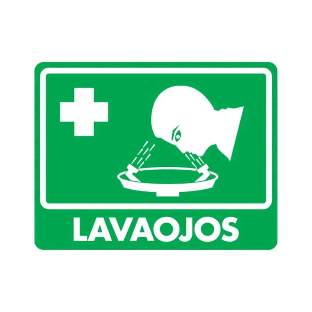 [SA016N07] LETRERO LAVAOJOS 20X25 MOD 016 ESTIRENO