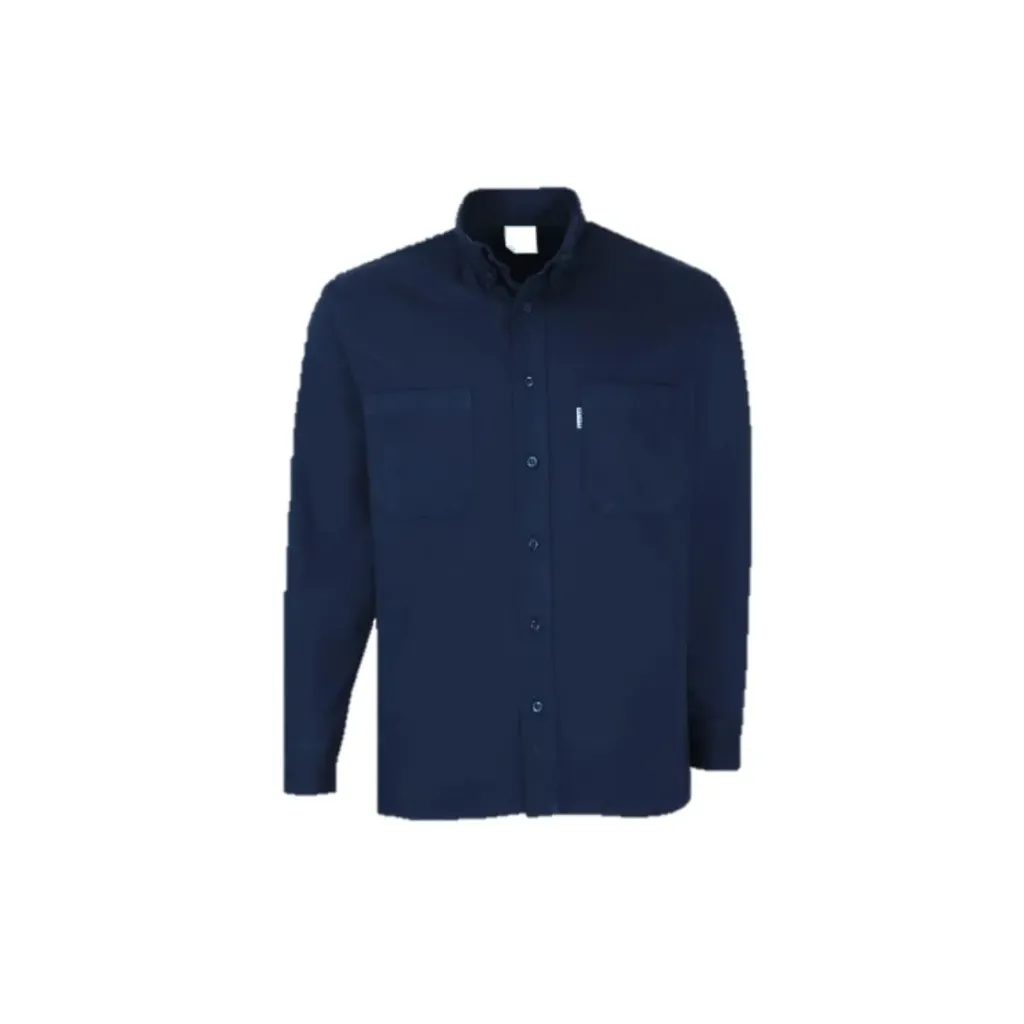 CAMISA AZUL M. 100% ALG. T-38