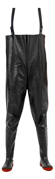 [BATBHPS8-X] BOTA HULE NEGRA PANTALONERA S/C # 8