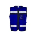 CHALECO RESCATISTA AZUL REY SR-2020AZCR JYRSA