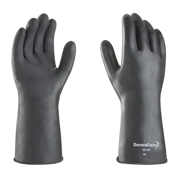 GUANTE VS ACIDOS LATEX 300 MM T-9