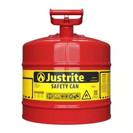 [7150100-X] BIDON 5 GAL ROJO JUSTRITE