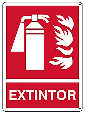 [EXTLE033-X] LETRERO "EXTINTOR" 35X27 TROVICEL
