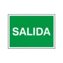 LETRERO "SALIDA" 40X50 TROVICEL